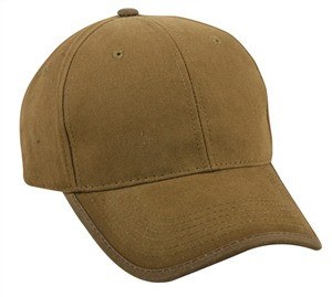 Canvas Hat with Poly Suede Trim - Sport-Smart.com