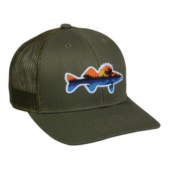 Line Cutterz Ultra-Fit A-Flex Speckled Trout Hat