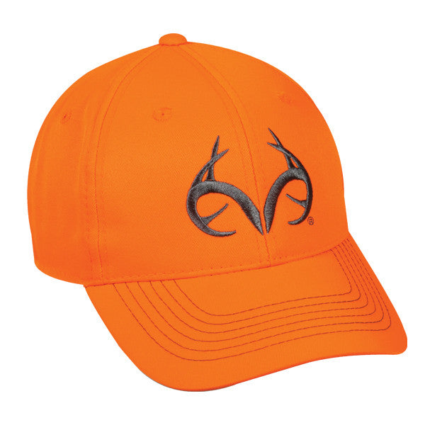 Blaze Orange Team Realtree Logo Hat