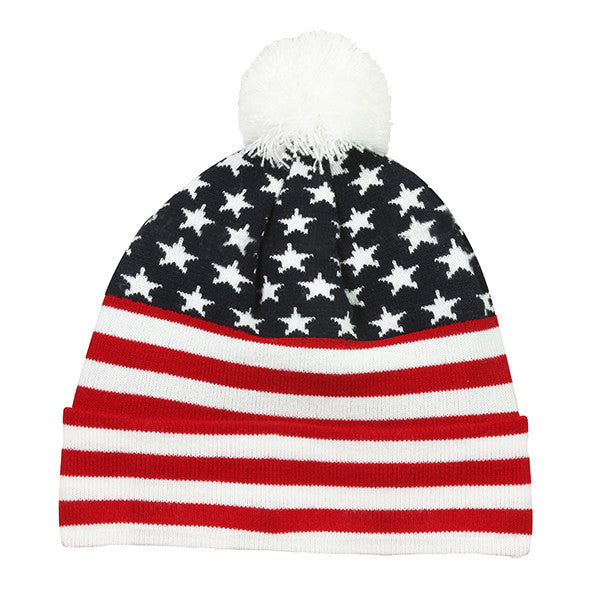 Light Blue Wool Beanie with Pom Pom - Hats & Beanies for Women US Light Blue Wool Beanie with Pom Pom - Hats & Beanies for Women US
