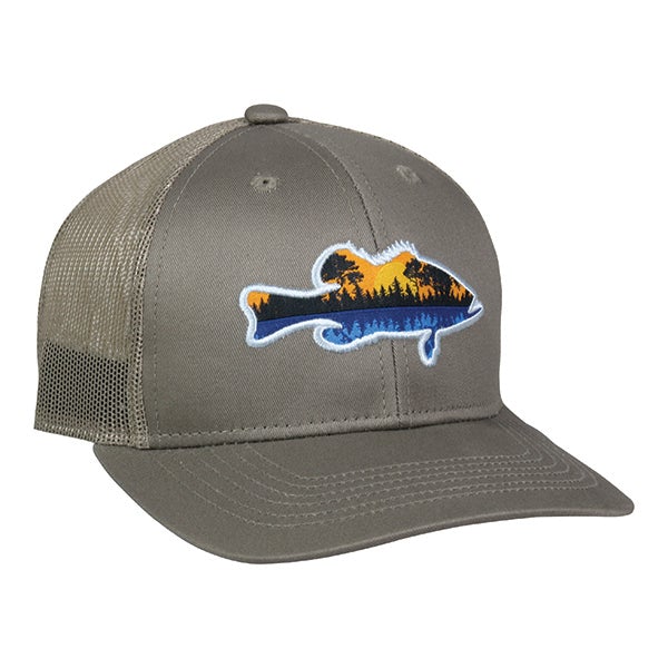 Bass Fishing Original Mesh Back Hat -  -Sport-Smart.com