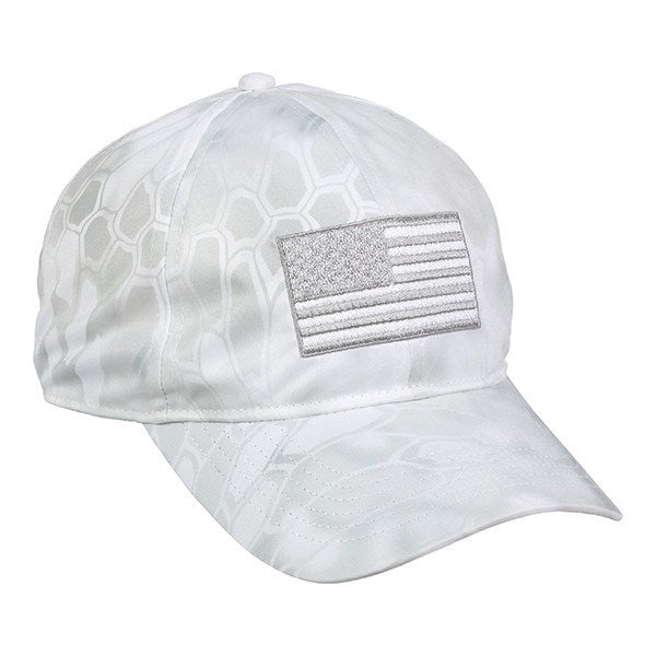 Kryptek Camo Hat w/ American Flag Hats – Gatortail