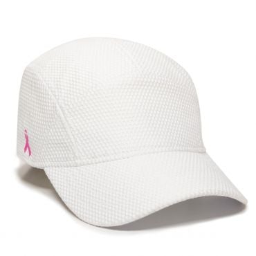 Breast Cancer Awareness Ribbon Hat - Exercise and Running Hats -Sport-Smart.com