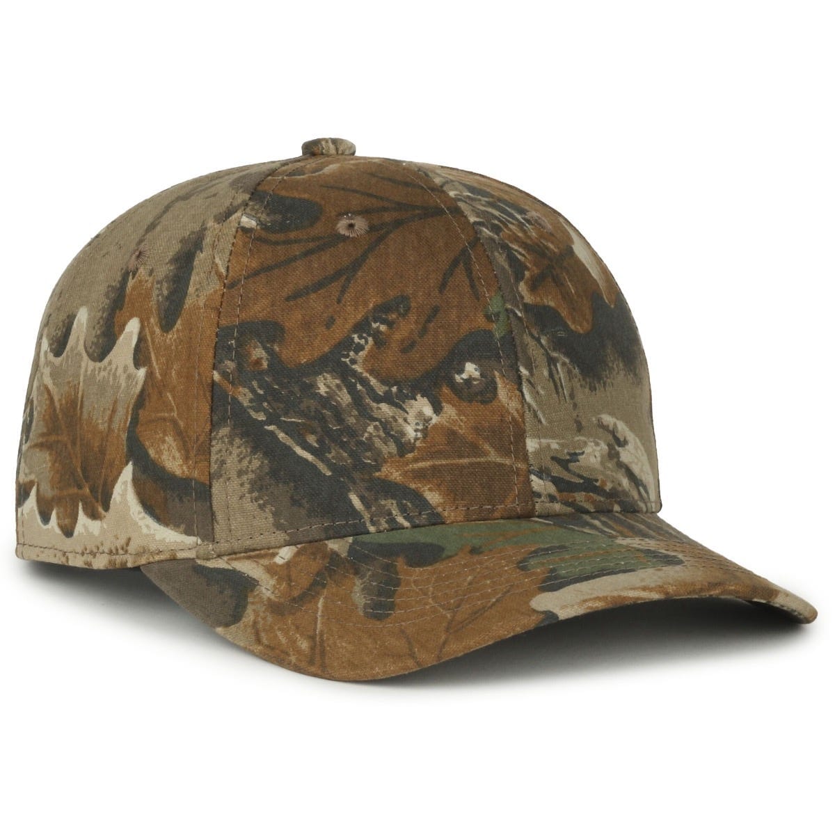 Pro Round Crown Twill Camo Hunting Cap — Realtree Advantage Classic — Adult