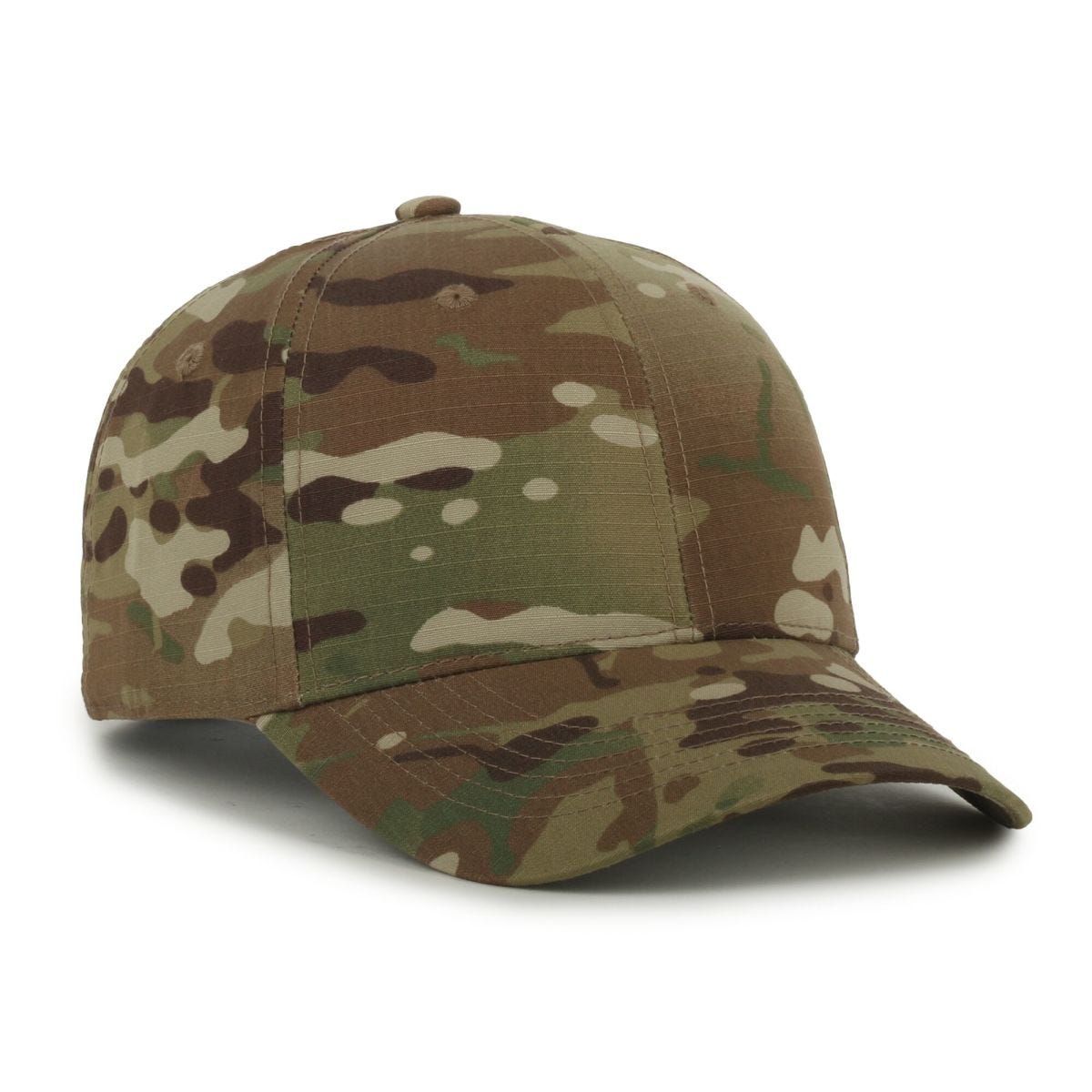 Twill Camo Hunting Cap — Multicam