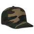 Generic Camo Solid Back Cap - Woodland