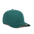 Modern Solid-Back Adjustable Cap in Dark Teal