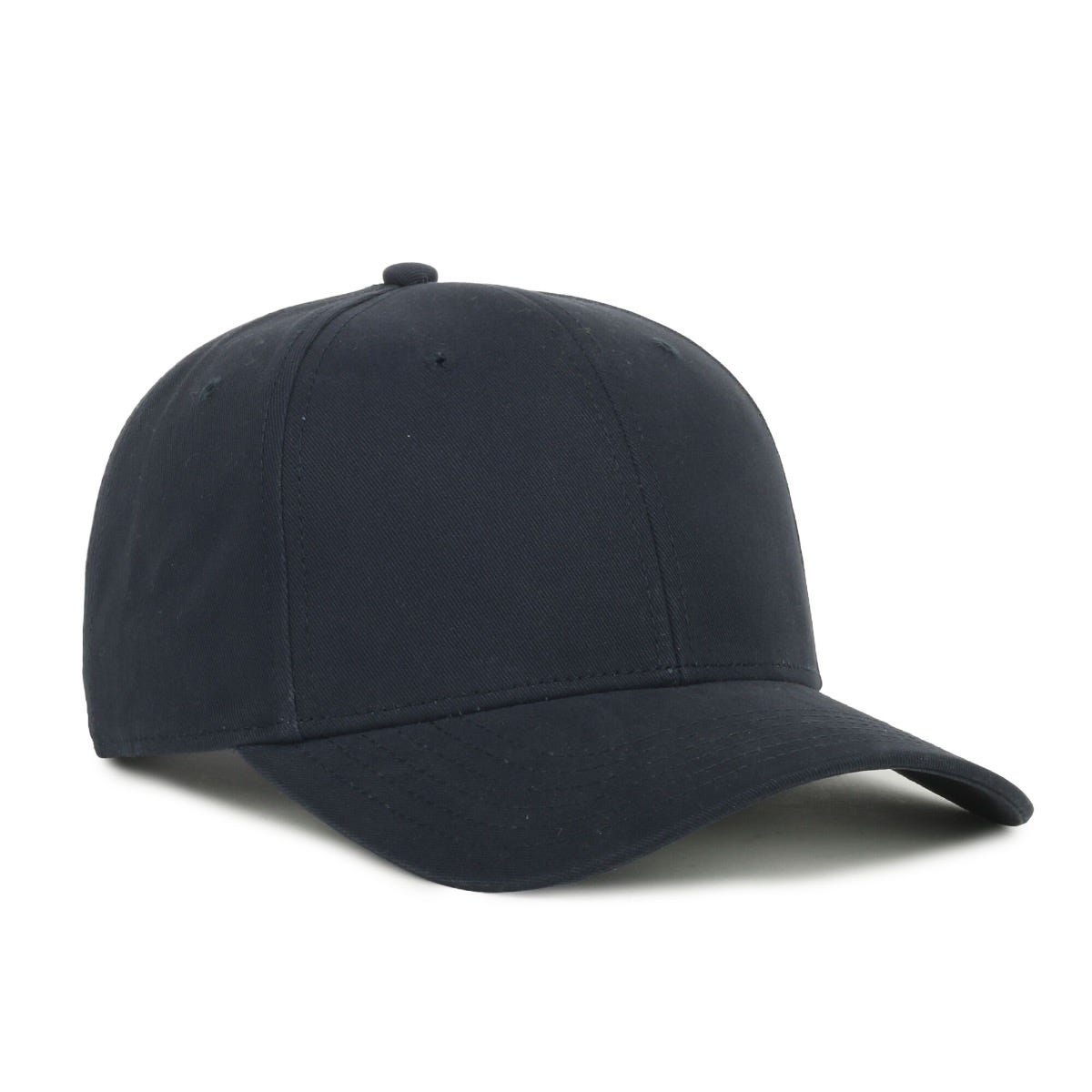 Modern Solid-Back Adjustable Cap in Navy