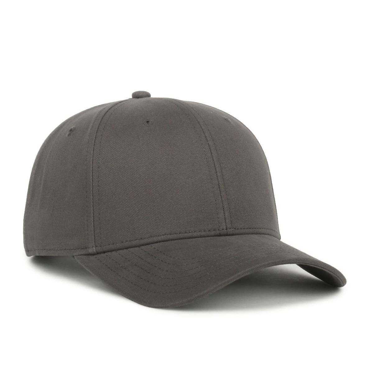 Modern Solid-Back Adjustable Cap in Steel