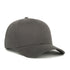 Modern Solid-Back Adjustable Cap in Steel
