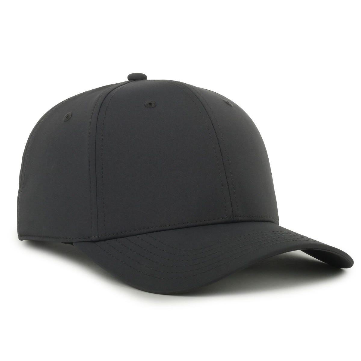 Modern Performance Solid-Back Cap in Charcoal