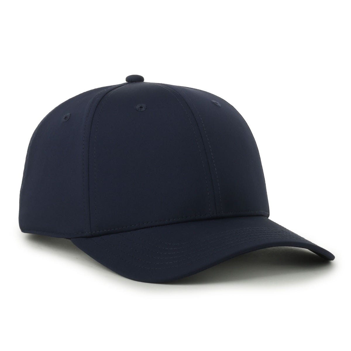 Modern Performance Solid-Back Cap in Navy