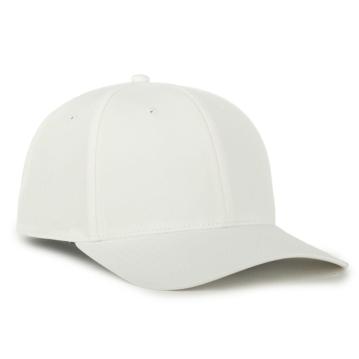 Modern Performance Solid-Back Cap in White
