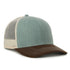 Ultimate Trucker Cap - Herringbone Ocean/Putty/Brown