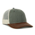 Ultimate Trucker Cap - Herringbone Olive/Putty/Light Brown