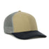 Ultimate Trucker Cap - Herringbone Wheat/Light Grey/Navy