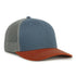 Ultimate Trucker Cap - Slate/Lt Grey/Rust