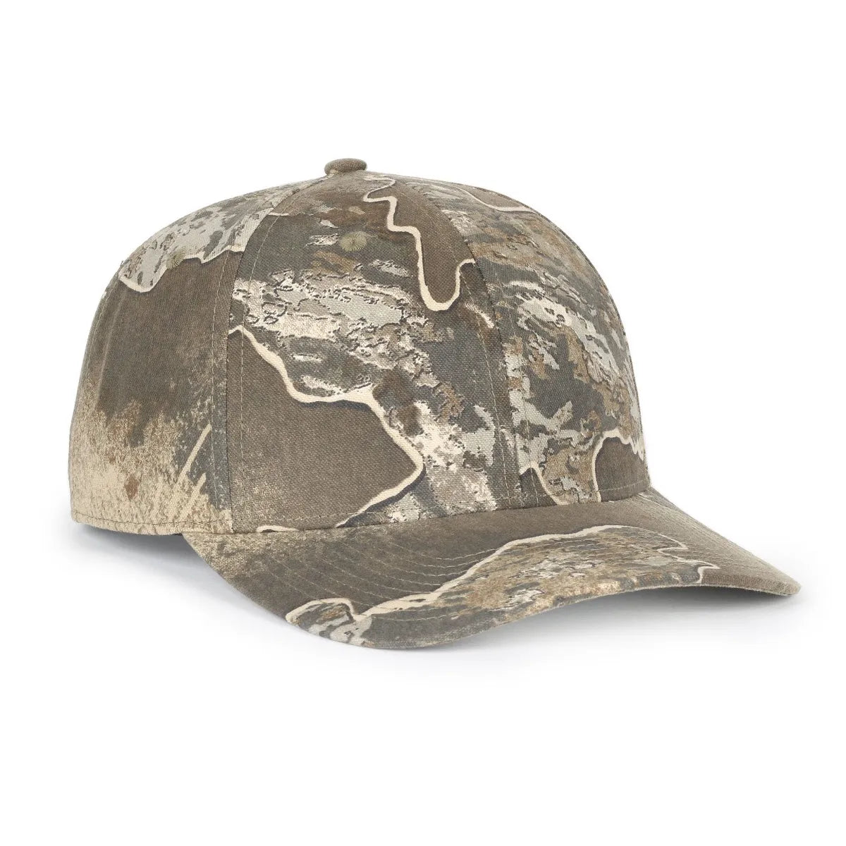 Structured Canvas Camo Hat Structured Canvas Camo Hat