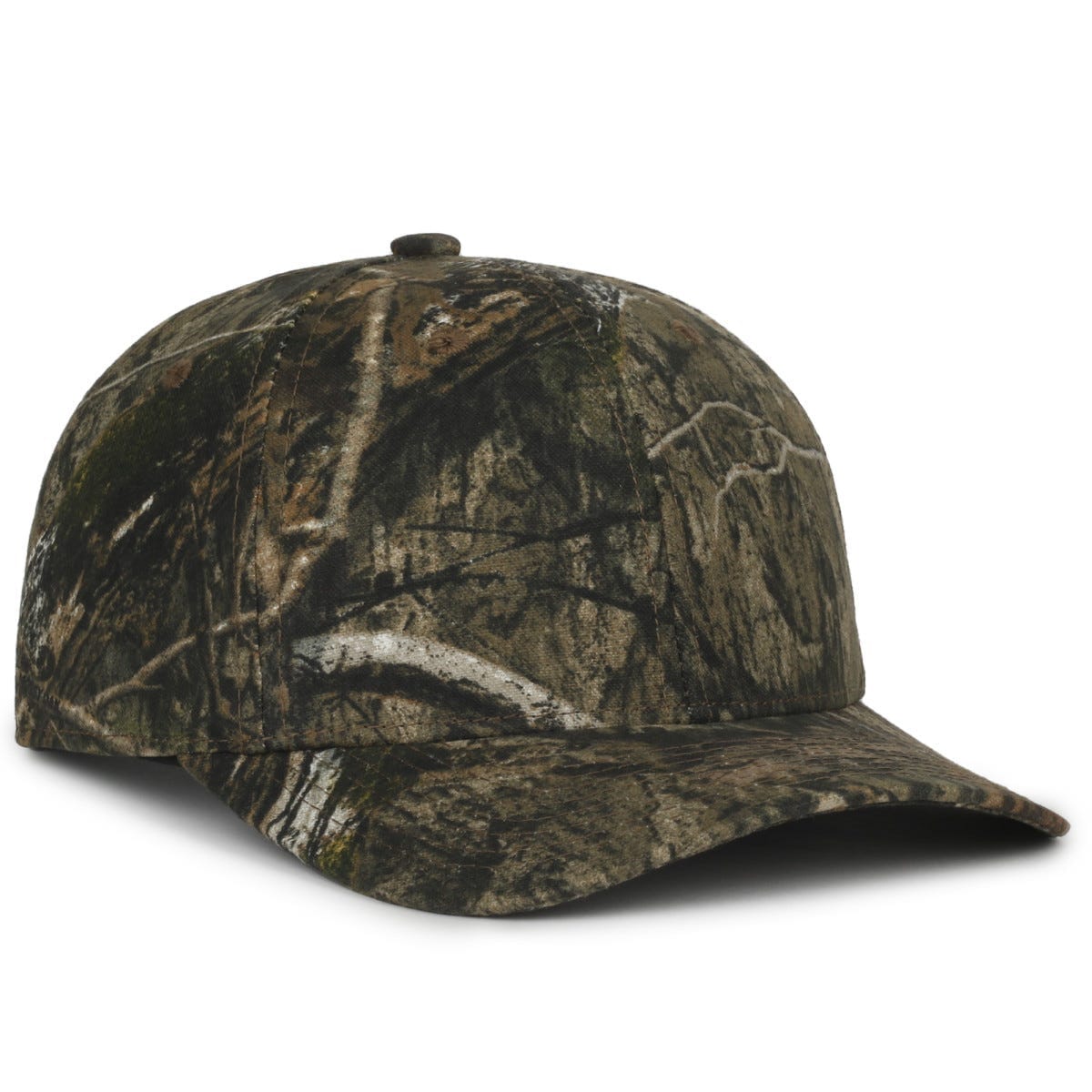 Pro Round Crown Twill Camo Hunting Cap - Mossy Oak Country DNA
