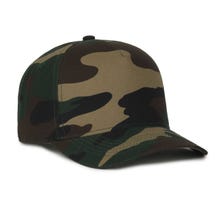 Generic Camo Solid Back Cap - Woodland - GC101