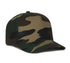 Generic Camo Solid Back Cap - Woodland - GC101
