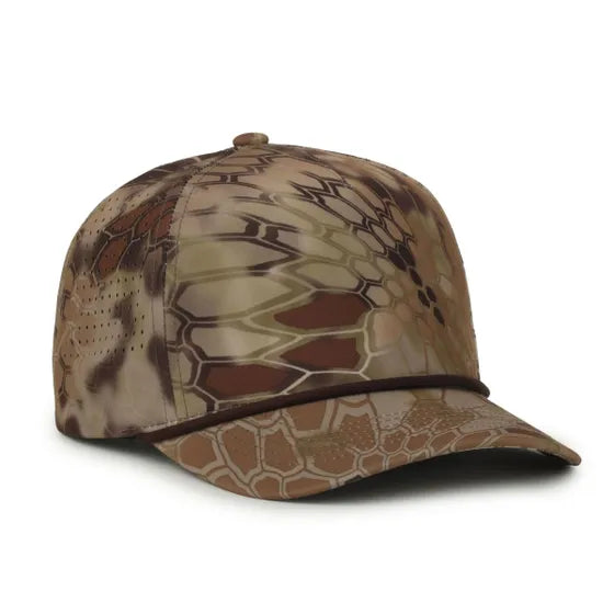 ProHunt Corded 5-Panel High Crown Camo Cap – Kryptik Highlander