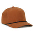 High Crown Performance Cap – Heathered Canyon, Mesh Back, UPF 50+