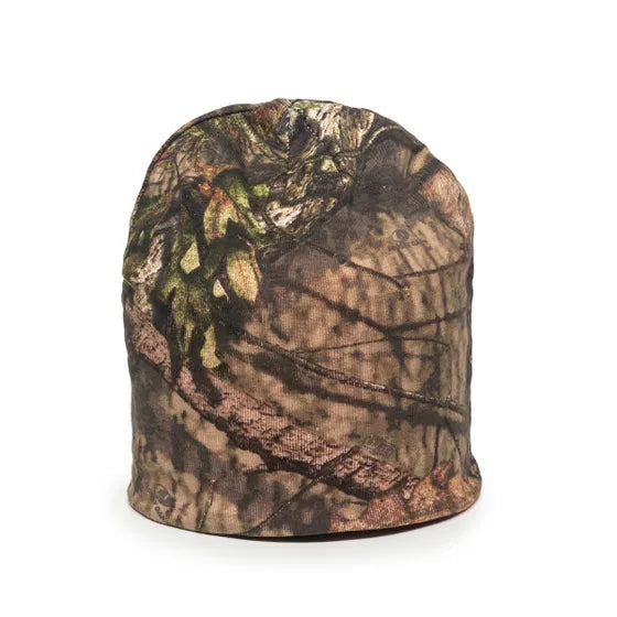 Mossy oak top beanie hat