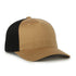 Flex 5-Panel Adjustable Mesh-Back Cap - Old Gold/Black