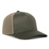 Flex 5-Panel Adjustable Mesh-Back Cap - Olive/Khaki