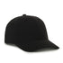 Flex Adjustable Solid-Back Cap - Black