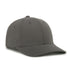 Flex Adjustable Solid-Back Cap - Charcoal