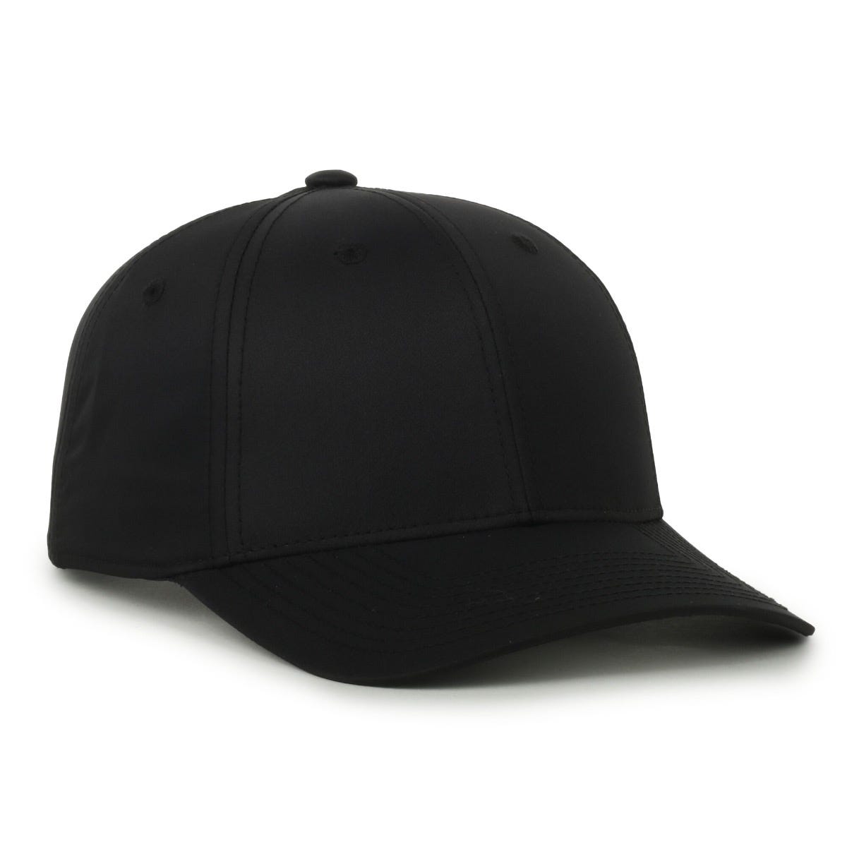 Flex Recycled Adjustable Solid-Back Cap - Black