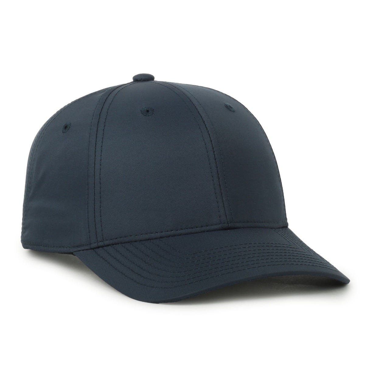 Flex Recycled Adjustable Solid-Back Cap - Navy
