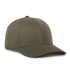 Flex Recycled Adjustable Solid-Back Cap - Olive