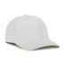 Flex Adjustable Solid-Back Cap - White