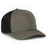 Eco Recycled Mesh Back Cap - Olive/Black - FLX672M-E