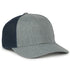 FLX672M Heathered Grey/Navy