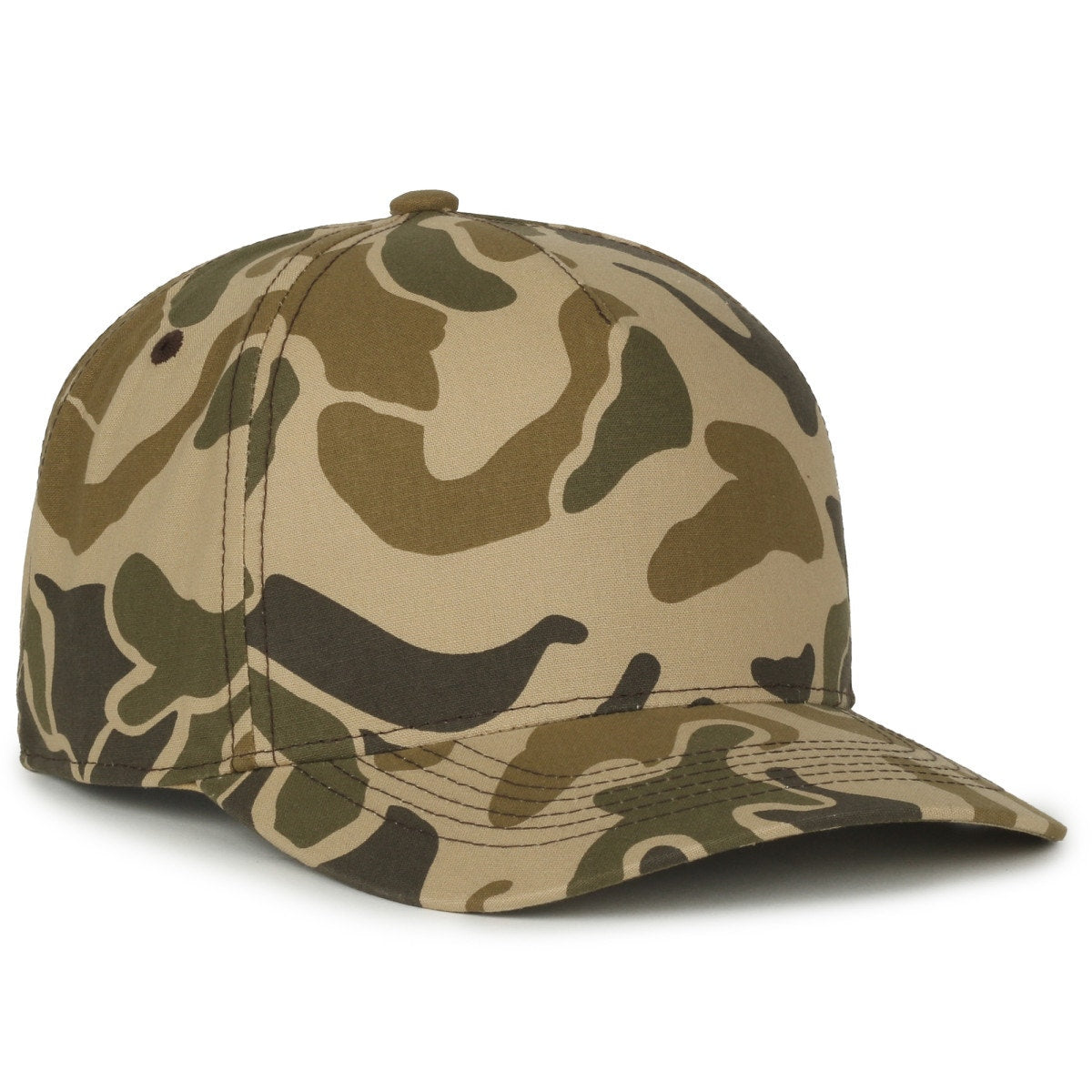 Generic Camo Solid Back Cap - Marsh