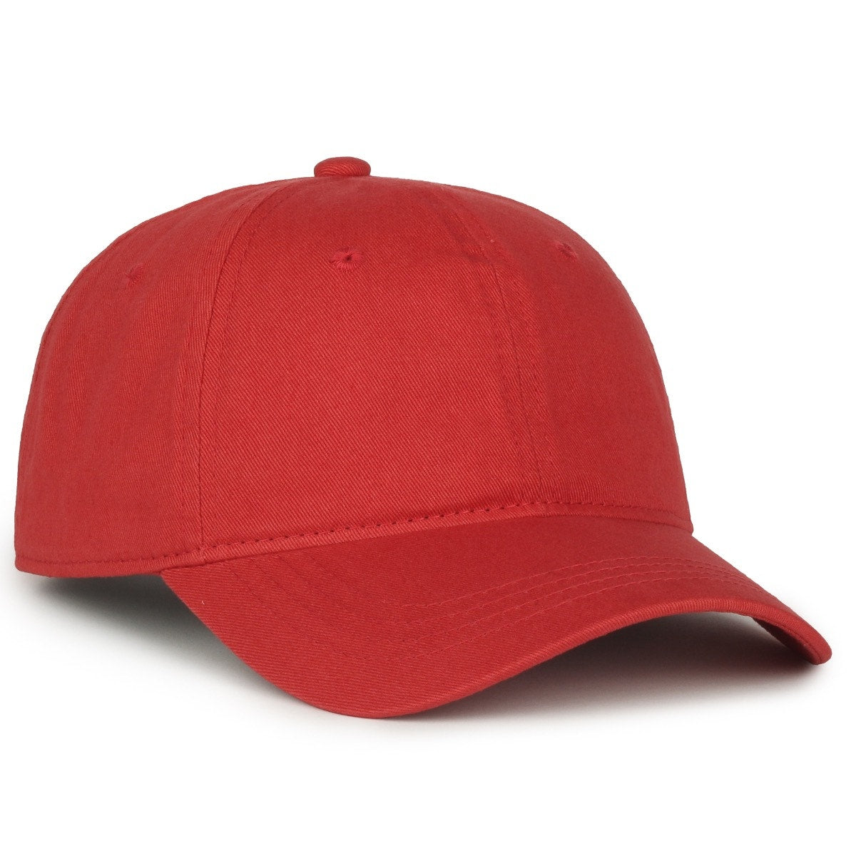 Unstructured Washed Twill Baseball Hat - Nantucket Red / Reg