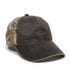 Hard Pigment Dyed with Camo Cap - Brown/Realtree Edge