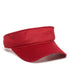 YOUTH Jersey Mesh Visor - Red / Youth
