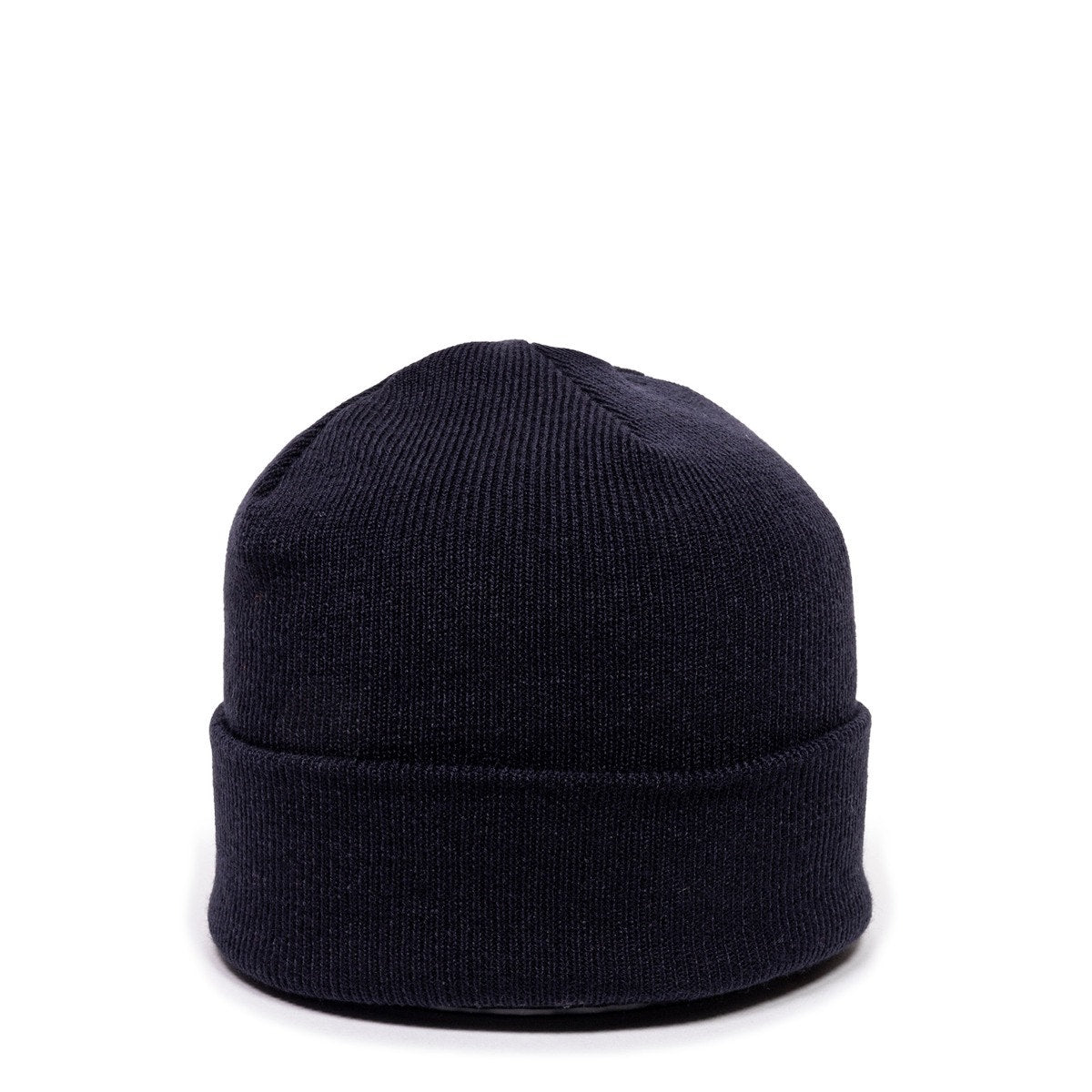 Knit Watch Cap with Cuff - Navy