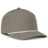 Performance 5-Panel Rope Cap - Heathered Smoke/White Cord - OC550PF