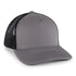 5 Panel Premium Trucker Hat - Charcoal/Black - OC571