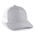 5 Panel Premium Trucker Hat - LN Heathered Grey/White - OC571