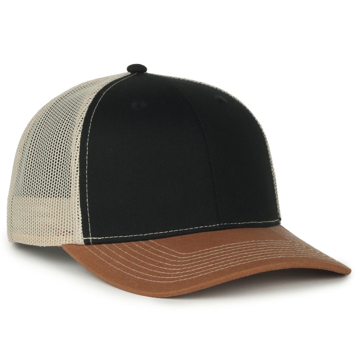 Ultimate Trucker Cap - Black/Stone/DUK - OC771
