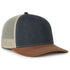 Ultimate Trucker Cap - LN Heathered Navy/Khaki/DUK Brown - OC771