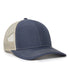 Ultimate Trucker Cap - LN Heathered Navy/Khaki - OC771