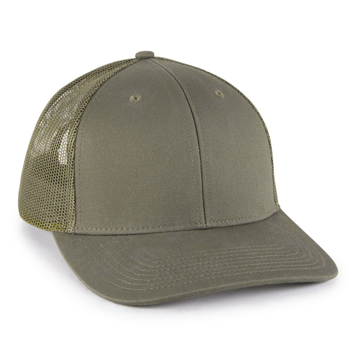 Ultimate Trucker Cap - Olive/Olive - OC771